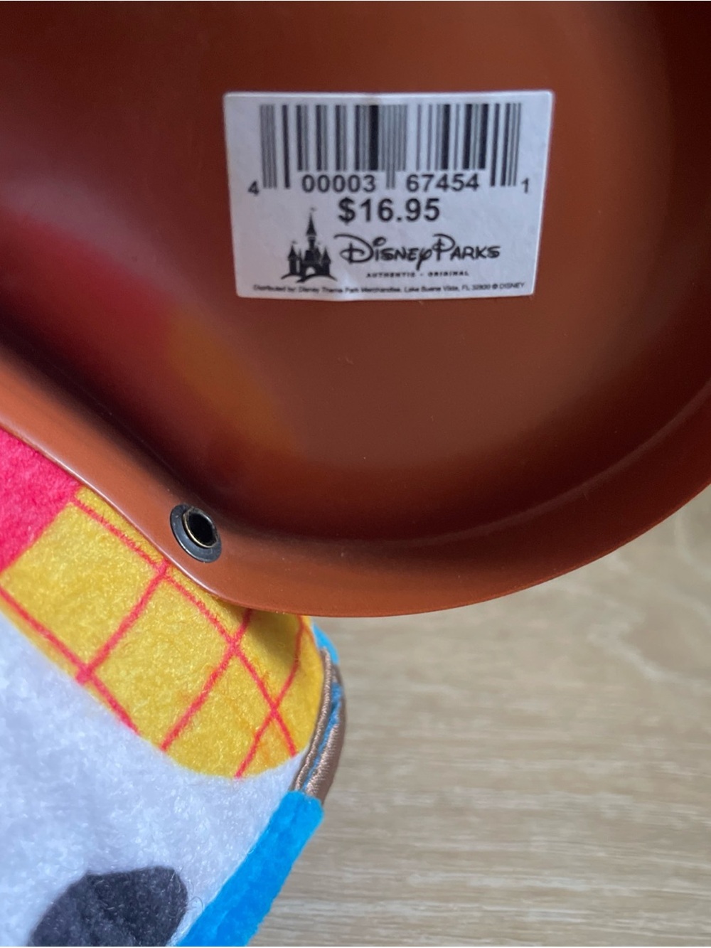 Vintage Authentic DISNEY Parks Woody Toy Story Micky Ears Hat - Picture 4 of 9